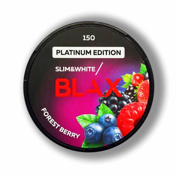 Снюс блакс, BLAX Platinum Вкус - лесные ягоды