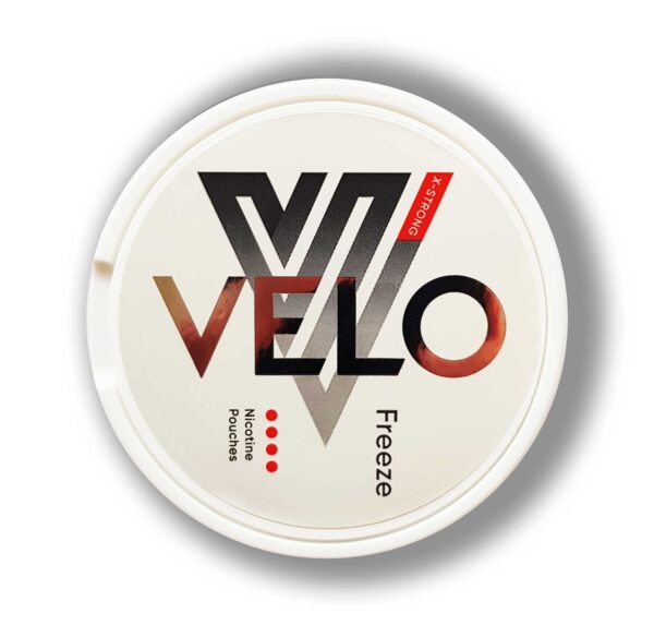 VELO Freeze X-Strong (Швеция, оригинал) Вкус - ледяная мята