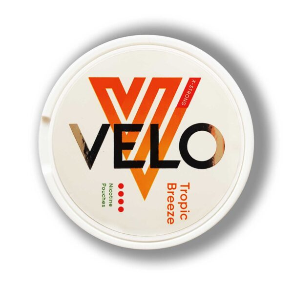 VELO Tropic Breeze X-Strong (Швеция, оригинал) Вкус - тропические фрукты